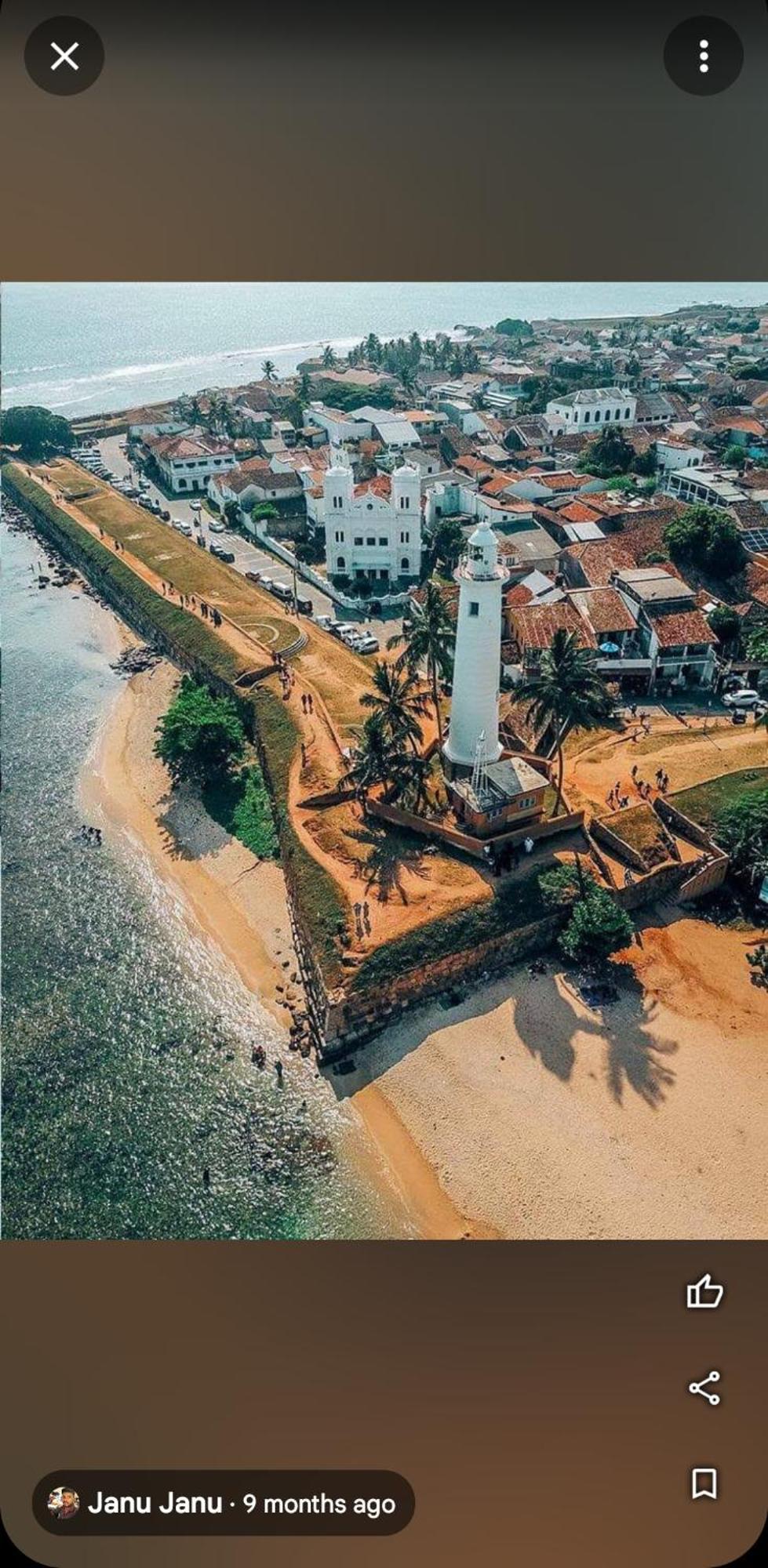 Villa Sea View Гале Екстериор снимка